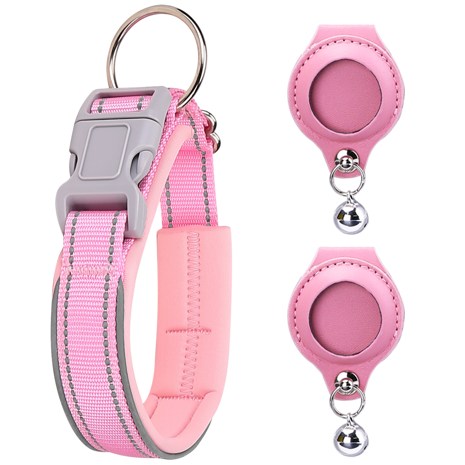 Premium AirTag Dog Collar – Protective Leather GPS Tracking Collar - Image 9